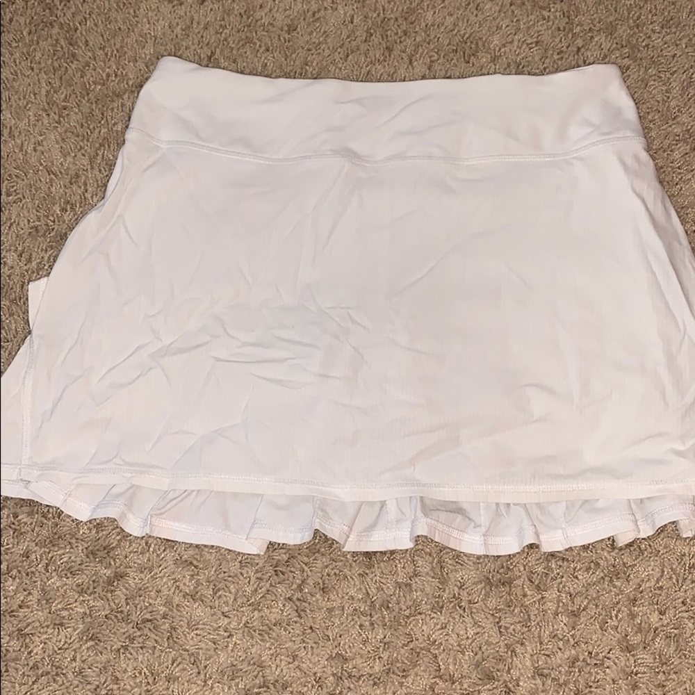 LULULEMON Back Ruffle Athletic Skirt